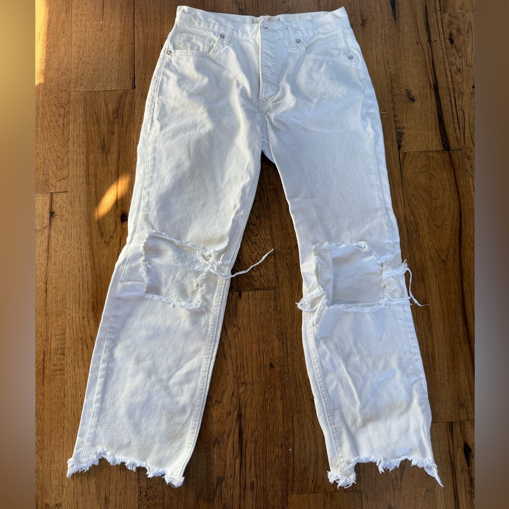 We The Free White Denim